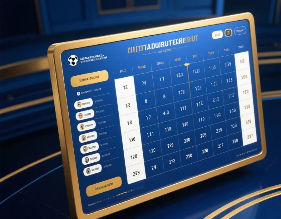 世界盃數據資訊呈現示意圖